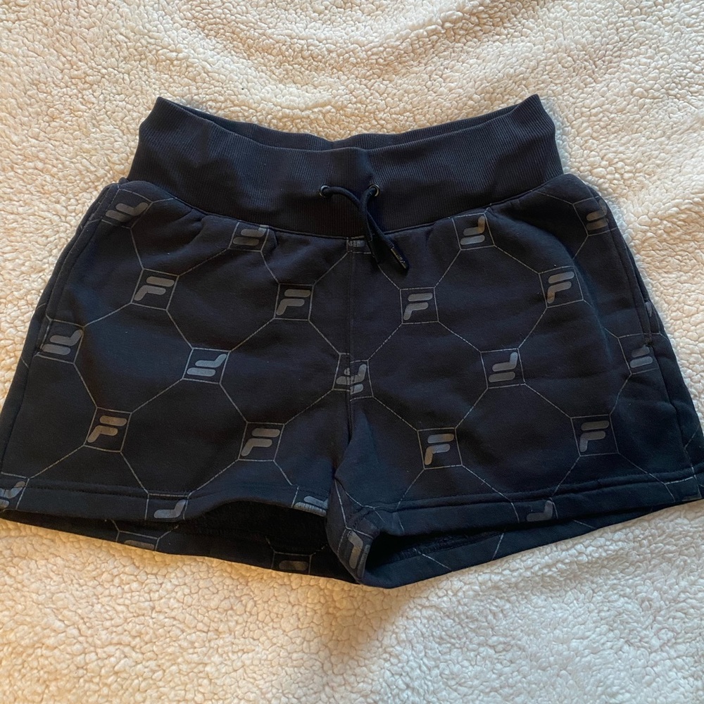 high waist cotton shorts